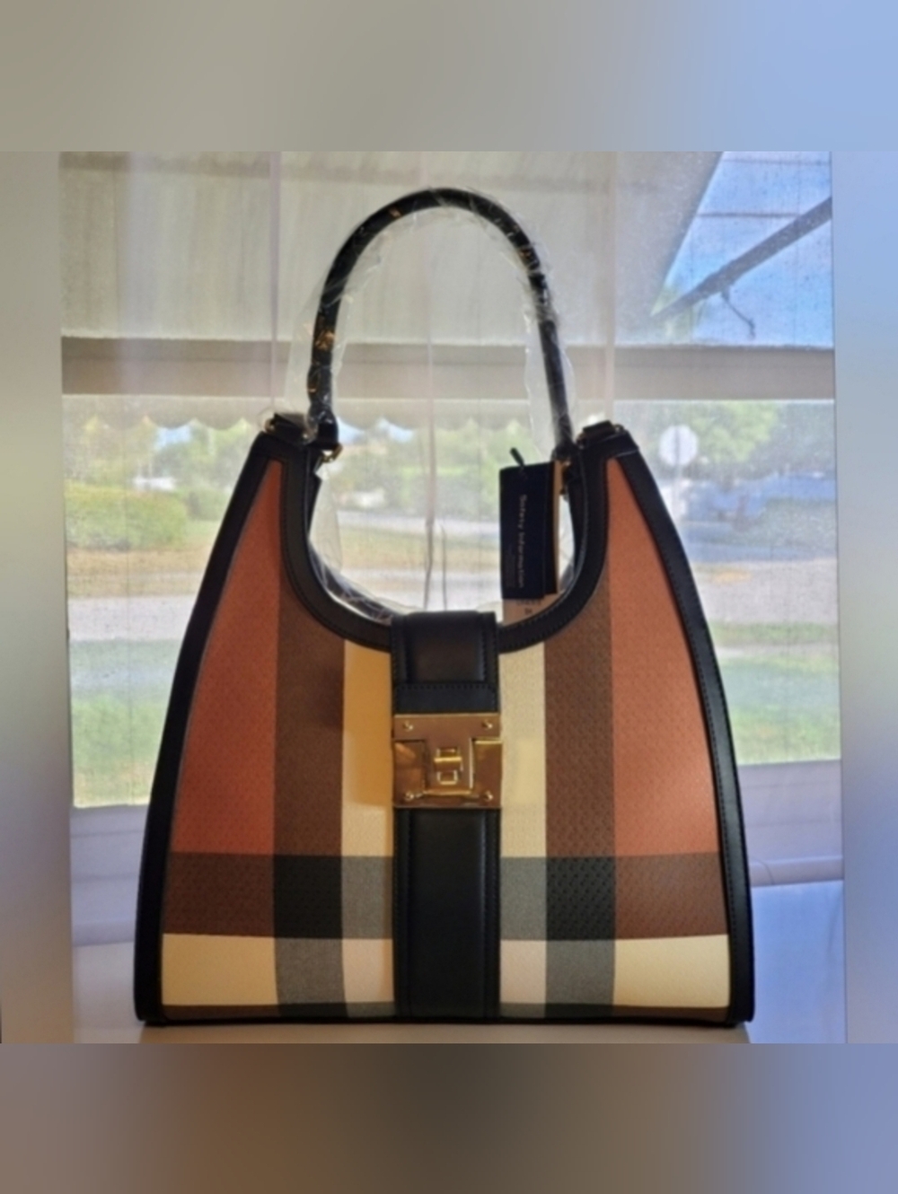 The "Traveler" Shoulder Bag ~ Structured Hobo